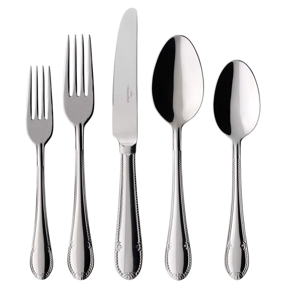 Villeroy & Boch Set de cubiertos Mademoiselle - Acero inoxidable - 68 piezas / 12 personas