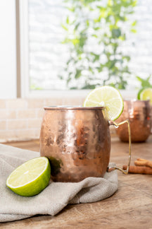Cookinglife Moscow Mule Cocktail Mugs - Copper - 500 ml - 6 Pieces