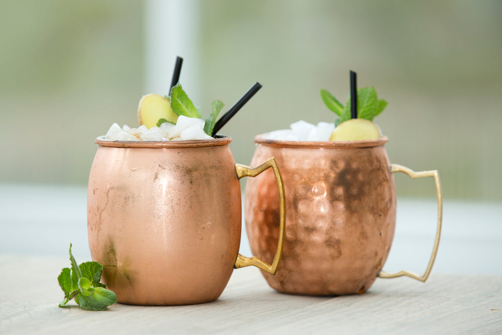 Cookinglife Moscow Mule Cocktail Mugs - Copper - 500 ml - 6 Pieces