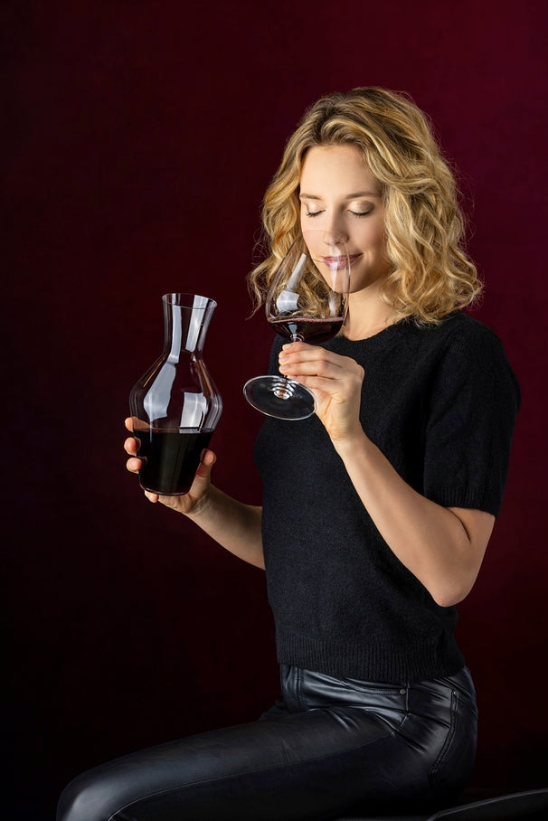 Set de copas de vino Riedel - Copas para vino tinto - Veloce - Cabernet Sauvignon / Merlot - 829 ml - 4 unidades
