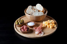 Cosy & Trendy Serving Board / Pizza Board - Bamboo - ø 33 cm