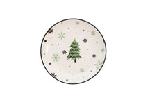 Cookinglife Christmas Dinnerware Set Green 18-piece / 6 persons - 6 dinner plates, 6 breakfast plates & 6 bowls