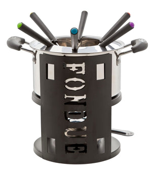 Cosy & Trendy Set de fondue de acero inoxidable - 6 personas