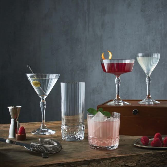 Copas de cóctel Bormioli Rocco America 20's - 270 ml - 6 unidades