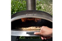 ZiiPa Pizza Oven Piana - Wood-fired - with Thermometer - Slate - for ø 30 cm pizzas - Rotating pizza stone