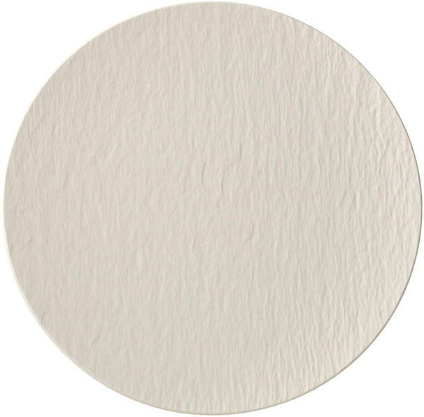 Plato de cena Villeroy & Boch Manufacture Rock - Blanco - ø 25 cm
