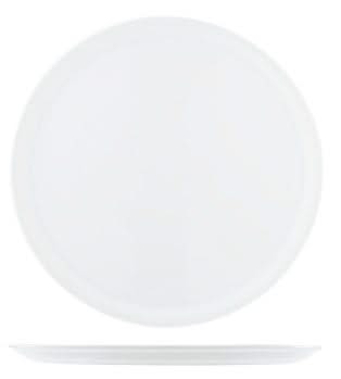 Plato para pizza Saturnia - Blanco - ø 33 cm