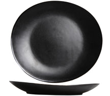 Cosy & Trendy Dinner Plates Vongola Black - 28 x 26 cm - 4 pieces