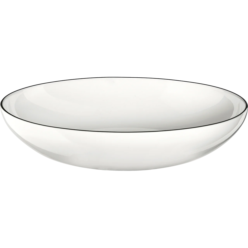 ASA Selection Deep Plates / Pasta Bowls A Table Ligne Noire ø 22 cm - 4 Pieces