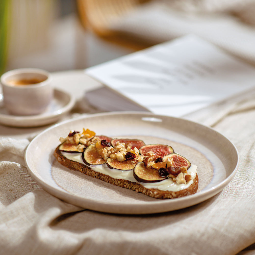 Villeroy & Boch breakfast plate / Dessert plate Perlemor Sand - ø 24 cm