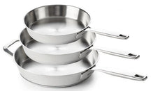 Beka juego de sartenes 3 piezas Maestro 5-Ply - ø 20, 24 & 28 cm - apto para todas las fuentes de calor - sin revestimiento antiadherente