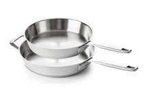 Beka juego de sartenes 2 piezas Maestro 5-Ply - ø 24 & 28 cm - adecuado para todas las fuentes de calor - sin revestimiento antiadherente