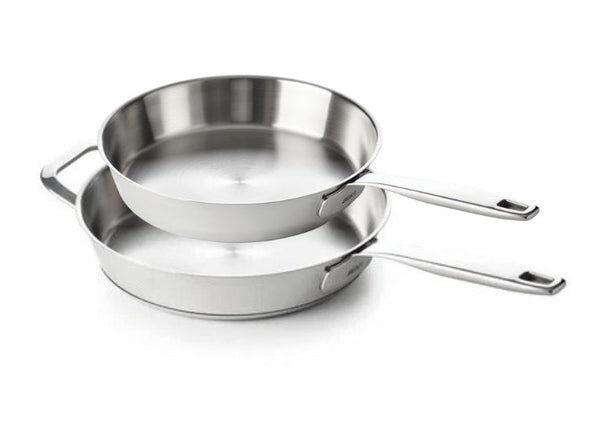 Beka juego de sartenes 2 piezas Maestro 5-Ply - ø 24 & 28 cm - adecuado para todas las fuentes de calor - sin revestimiento antiadherente