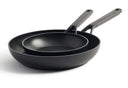 Juego de sartenes KitchenAid Classic Forged 2 piezas - ø 20 & 28 cm - revestimiento antiadherente cerámico