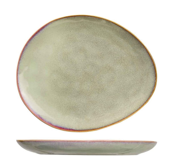 Cosy & Trendy Platos para desayuno / Platos para postre Trentino 20.5 x 17 cm - 4 unidades