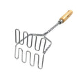 Cookinglife Potato Masher Wooden Handle 37 cm
