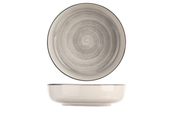 Cosy & Trendy Pasta Bowls Baltic Grey ø 18 cm - 6 pieces