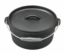 Blackwell Casserole Cast Iron / Dutch oven with lid - ø 25 cm / 4 liters - without non-stick coating