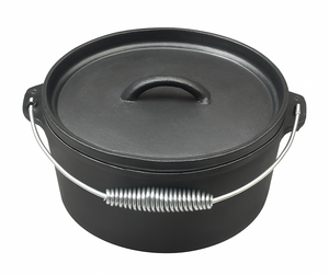 Blackwell Dutch oven / Cacerola con tapa - Hierro fundido - ø 25 cm / 4 litros - sin recubrimiento antiadherente