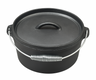 Blackwell Casserole Cast Iron / Dutch oven with lid - ø 25 cm / 4 liters - without non-stick coating