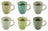 Cookinglife Mugs Delice Green 350 ml - 6 pieces