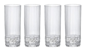 Bormioli Rocco Vasos Longdrink America 20's - 400 ml - 4 unidades