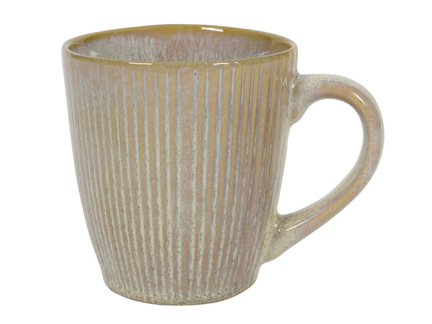 Cookinglife Mugs Coastal Lines Ocean Beige 340 ml - 6 pieces