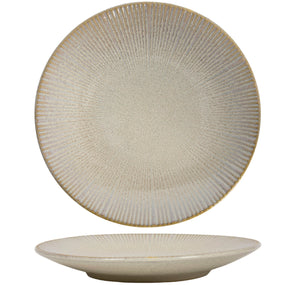 Cookinglife Dinner Plates Coastal Lines Ocean Beige ø 27 cm - 6 pieces