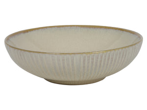 Platos Profundos / Platos para Pasta Cookinglife Coastal Lines Ocean Beige ø 18 cm - 6 piezas
