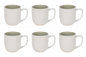 Cookinglife Mugs Mos Green 390 ml - 6 pieces