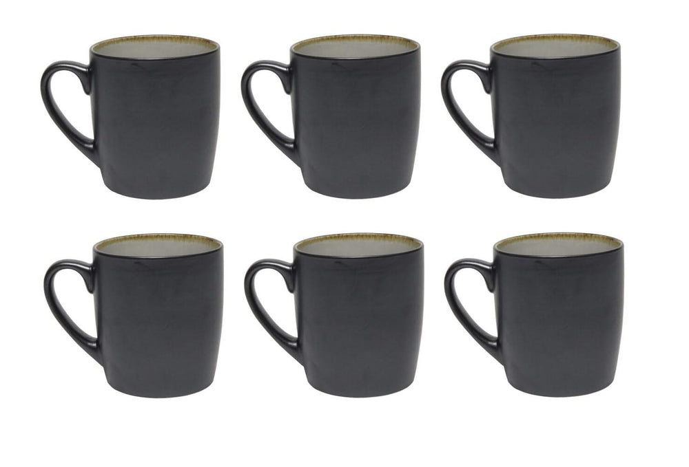Cookinglife Mugs Nola Warm Grey - 350 ml - 6 pieces
