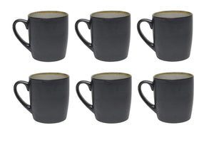 Cookinglife Tazas Nola Gris cálido 350 ml - 6 piezas