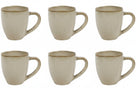 Cookinglife Mugs Sabi Beige 450 ml - 6 pieces