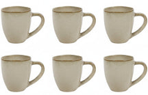 Cookinglife Mugs Sabi Beige 450 ml - 6 pieces