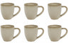 Cookinglife Mugs Sabi Beige 450 ml - 6 pieces