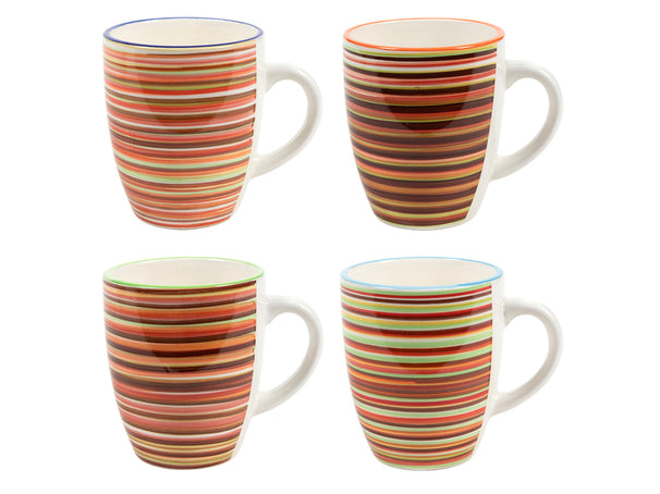 Tazas Cookinglife Rhythm & Lines 340 ml - 4 piezas