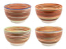 Cookinglife Soup Bowls / Bowls Rhythm & Lines ø 14 cm - 4 Pieces