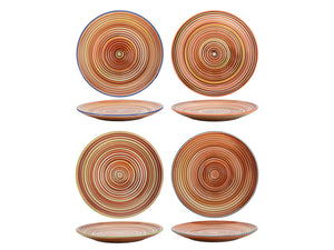 Platos para Cena Cookinglife Rhythm & Lines ø 26.5 cm - 4 piezas