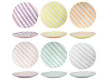 Cookinglife Juego de vajilla Spring Vibes 18 piezas / 6 personas - 6 platos llanos, 6 platos de desayuno y 6 platos hondos