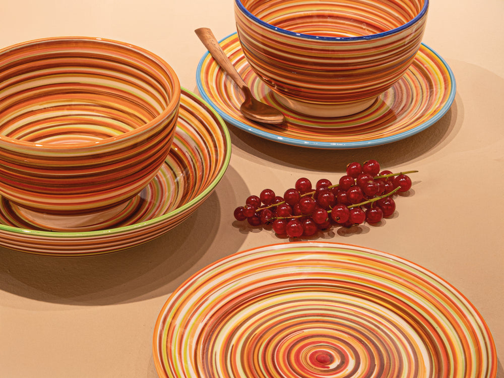Cookinglife Dinnerware Set - Rhythm & Lines - 18 pieces / 6 people