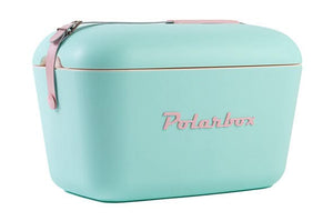 Nevera portátil Polarbox con correa para el hombro - Verde pastel - 12 litros