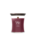 WoodWick Vela Aromática Medium Wood Smoke - 11 cm / ø 10 cm - Vela Aromática en Vidrio - Mecha de Madera