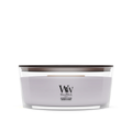 WoodWick Vela Aromática Ellipse Lavanda & Cedro - 9 cm / 19 cm - Vela Aromática en Vidrio - Mecha de Madera