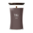 WoodWick Vela Aromática Grande Iris Woods - 18 cm / ø 10 cm - Vela Aromática en Vidrio - Mecha de Madera