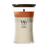 WoodWick Scented Candle Large Trilogy Vanilla Embers - 18 cm / ø 10 cm - Scented Candle in Glass - Wooden Wick