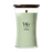 WoodWick Vela Aromática Grande Matcha Zest - 18 cm / ø 10 cm - Vela Aromática en Vidrio - Mecha de Madera