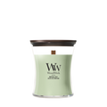 WoodWick Scented Candle Medium Matcha Zest - 11 cm / ø 10 cm - Scented Candle in Glass - Wooden Wick