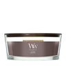 WoodWick Vela Aromática Ellipse Iris Woods - 9 cm / 19 cm - Vela Aromática en Vidrio - Mecha de Madera