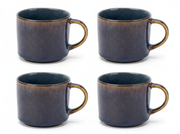 Tazas de Café / Tazas Senseo - Quintana Blue - 220 ml - 4 Piezas