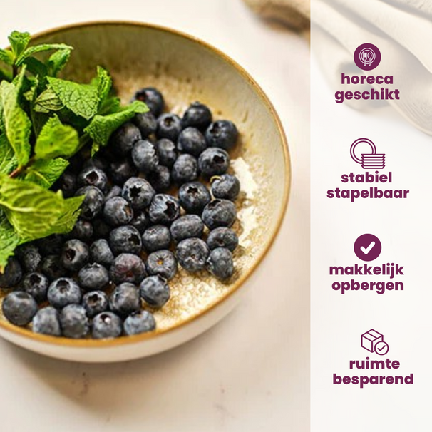 Cosy & Trendy Deep Plates Baltic Luna ø 18 cm - 6 pieces